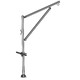 SDI Mat de charge inox Ø38mm pivotant et repliable 35 kg SDI
