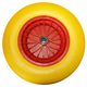 Roue Increvable corps rouge Ø 400 al 25, 150kg Aucune