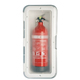 NUOVA RADE Boitier blanc pour extincteur 1kg + porte transpa Nuova Rade