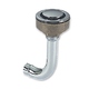 FORESTI Event flush coudé laiton chromé Ø16mm Foresti Suardi