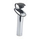 FORESTI Porte canne encastrable laiton chromé Ø40mm Foresti Suardi
