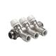 JOHN GUEST Distributeur laiton 3/4 x 3 voies Ø15mm JOHN GUEST