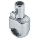 FORESTI Support balcon laiton chromé pour hampe Ø13mm - VRAC Foresti Suardi