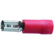 Cosses plate 2.8mm rouge femelle les 10