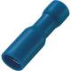 Cosses douille Ø4mm bleu femelle les 10