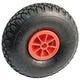 Roue gonflable corps rouge Ø 260 alésage 25 , 120kg Aucune