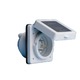 MARIN'CO 301EL-BX Socle male 2 plots + terre 16A (plastique) Marinco